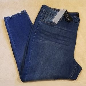 stitch star jeans